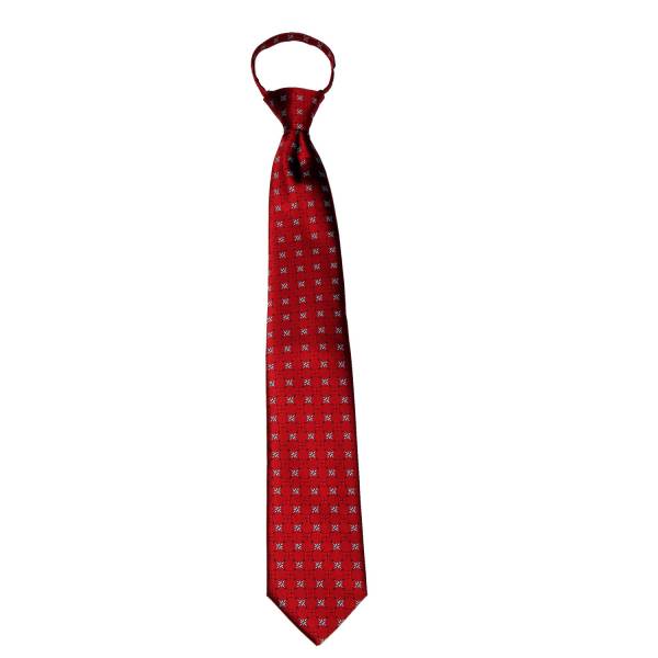 buy your ties Burgundy Pattern Men's Zipper Tie Style: ZIP-12805