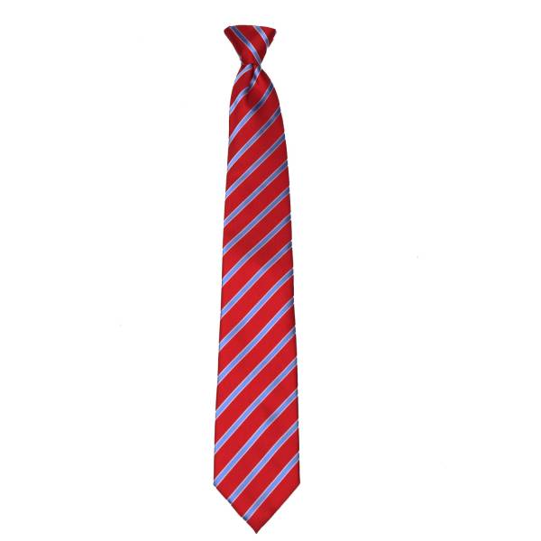 buy your ties Burgundy Stripe Clip On Tie Style: CLIPON-130