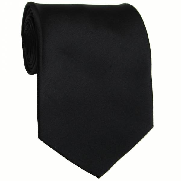 buy your ties Black Solid Tie Style: S-1-TIE