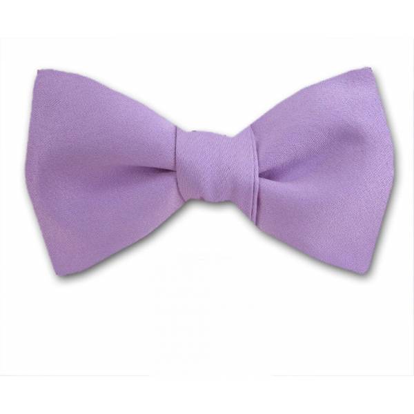 buy your ties Lilac Solid Bow Tie Style: PBT-ADF-13