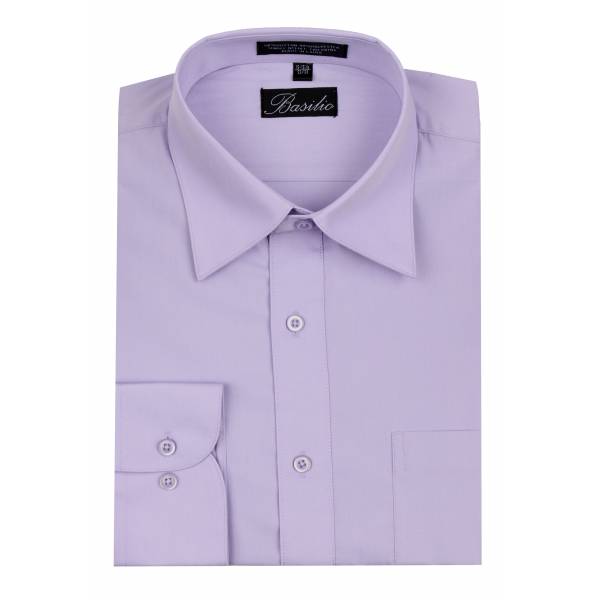 buy your ties Mens Shirt Lavender Style: BAS-LAV