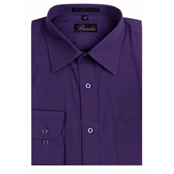 buy your ties Mens Shirt Purple Style: BAS-PURPLE