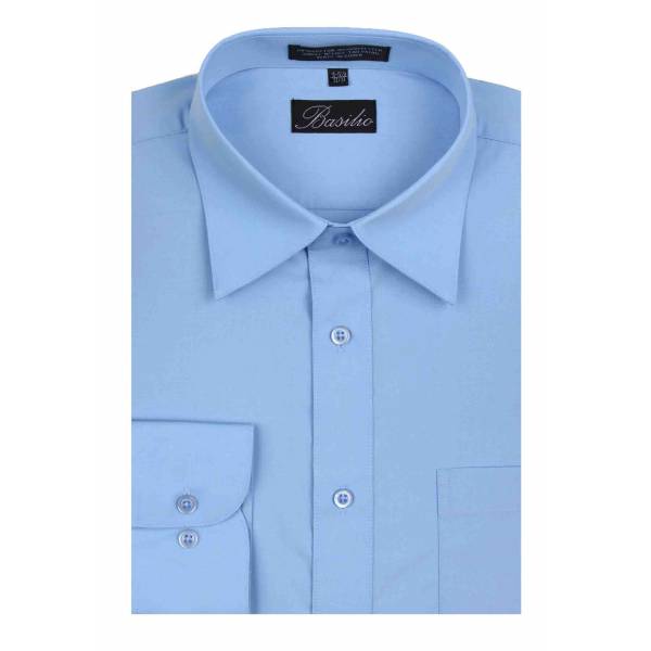 buy your ties Mens Shirt Sky Blue Style: BAS-SKY