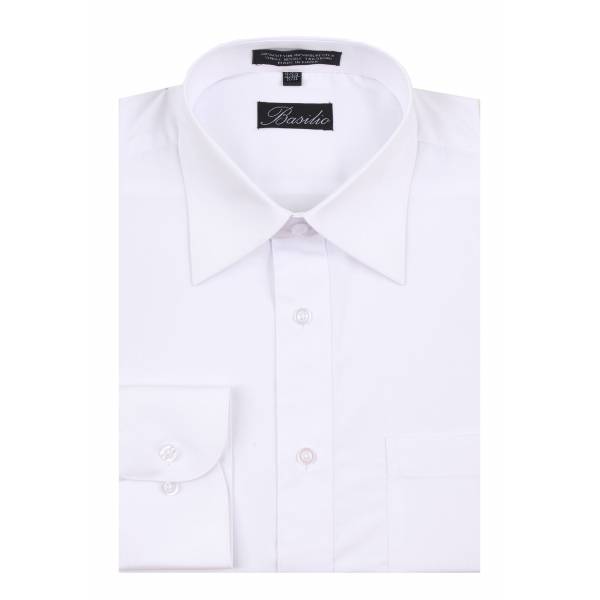 buy your ties Mens Shirt White Style: BAS-WHITE