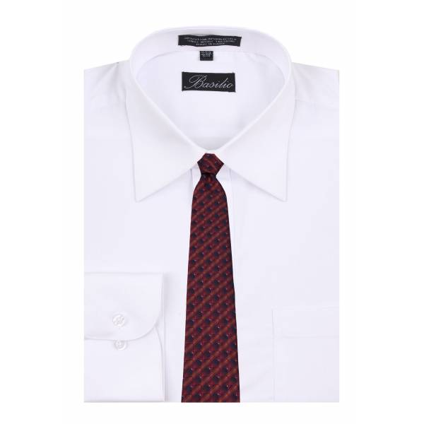 buy your ties Shirt & Tie Set Style: BAS-WTE-W-13070