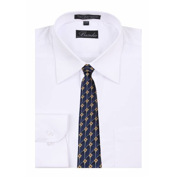 buy your ties Shirt & Tie Set Style: BAS-WTE-W-13072