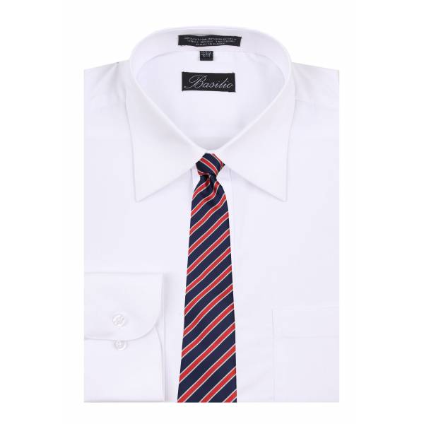 buy your ties Shirt & Tie Set Style: BAS-WTE-W-13081