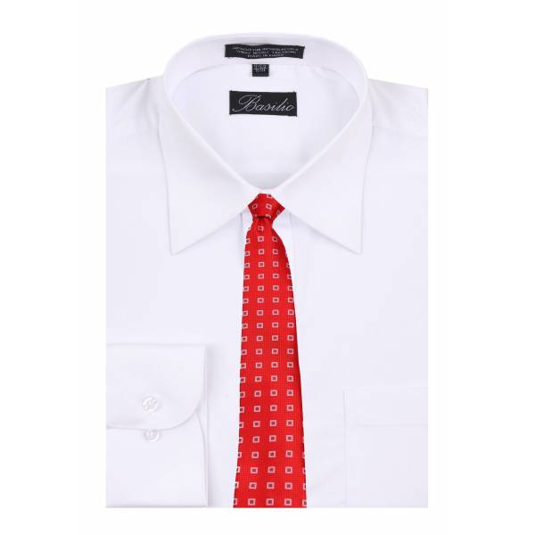 buy your ties Shirt & Tie Set Style: BAS-WTE-W-13083