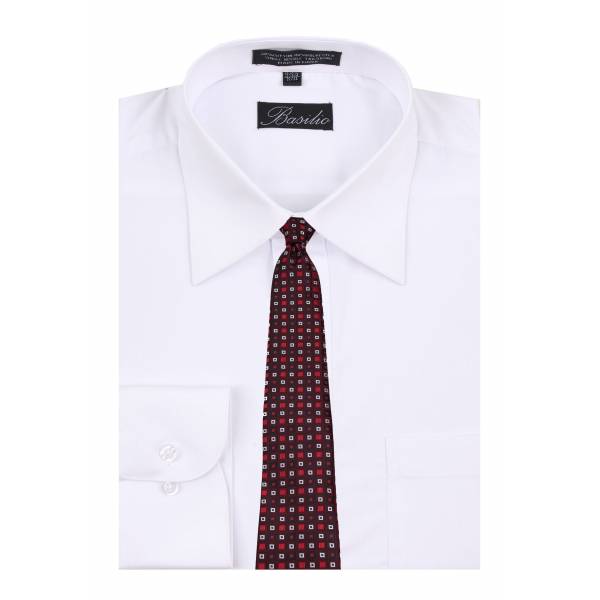 buy your ties Shirt & Tie Set Style: BAS-WTE-W-13084