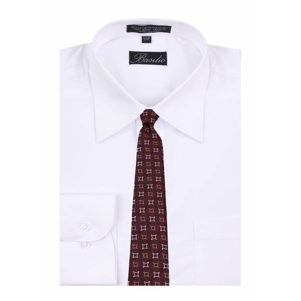 buy your ties Shirt & Tie Set Style: BAS-WTE-W-13085