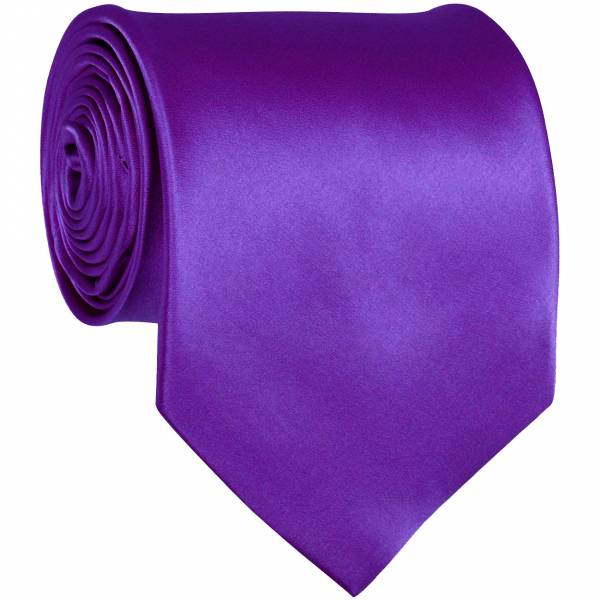 buy your ties Solid Mens Tie Purple Style: ADF-6