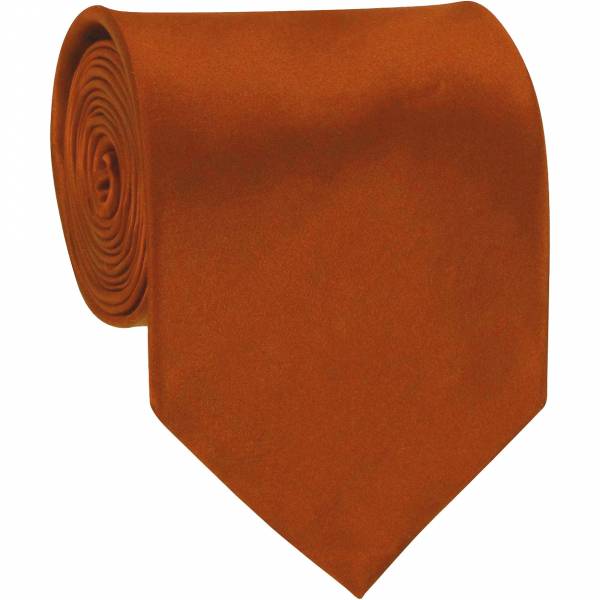 buy your ties Solid Mens Tie Rust Style: ADF-27
