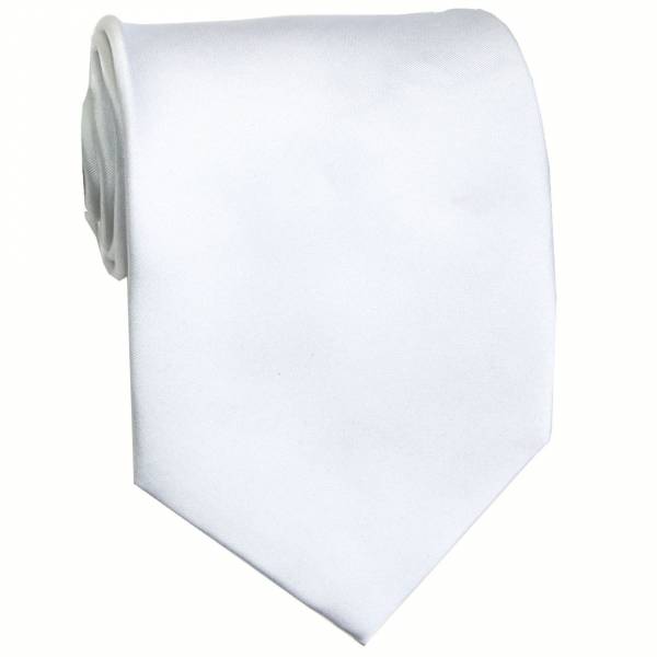 buy your ties White Solid Tie Style: S-2-TIE