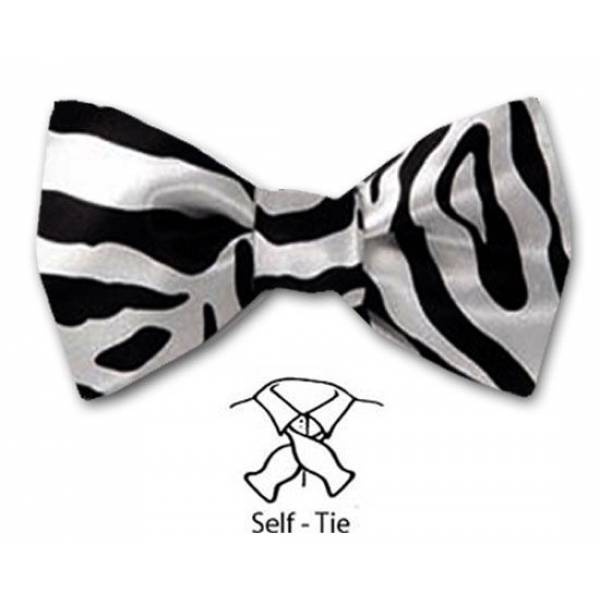 buy your ties Zebra Print Bow Tie Style: FBT-ZEBRA