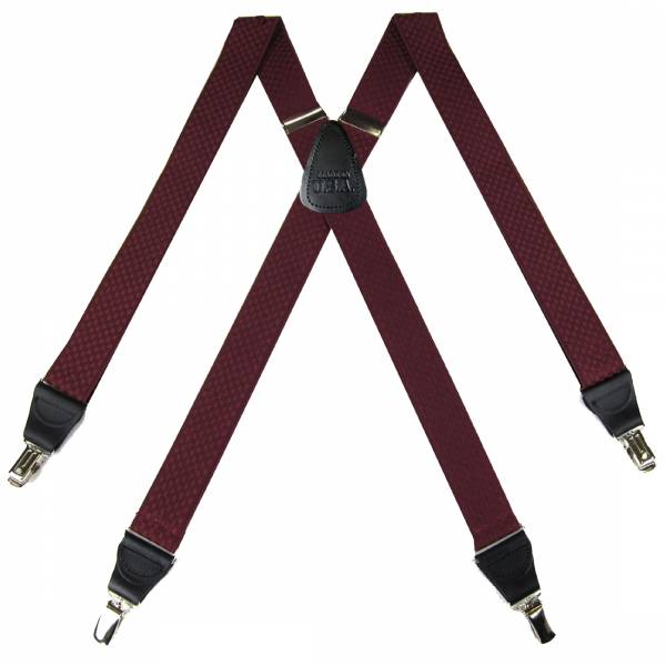 buy your ties Check Suspenders 1.50 inch Made in U.S.A Style: SUS-100-CBUR