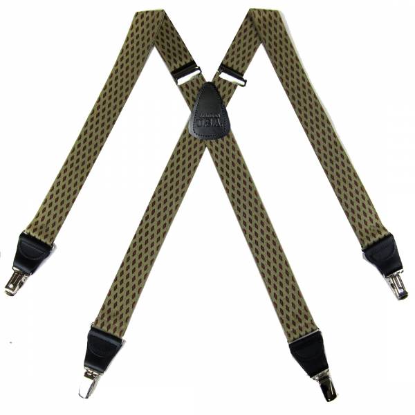 buy your ties Check Suspenders 1.50 inch Made in U.S.A Style: SUS-120-DIBE