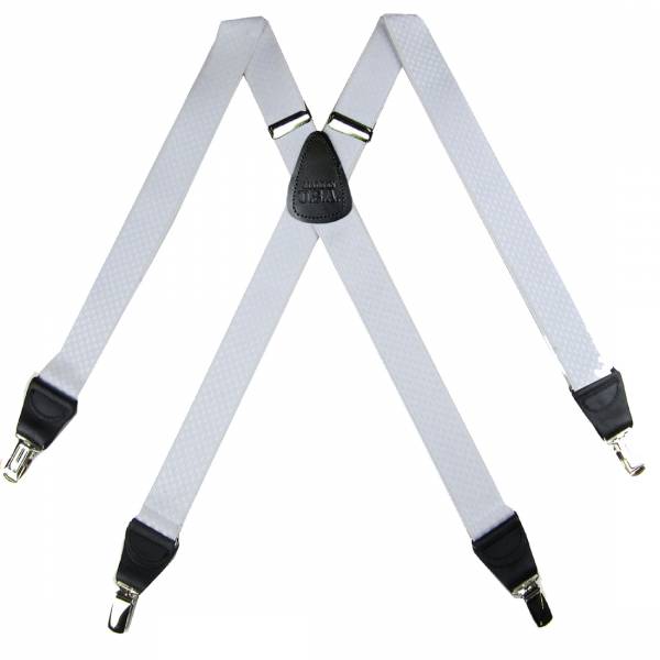 buy your ties Check Suspenders 1.50 inch Made in U.S.A Style: SUS-113-CWHI