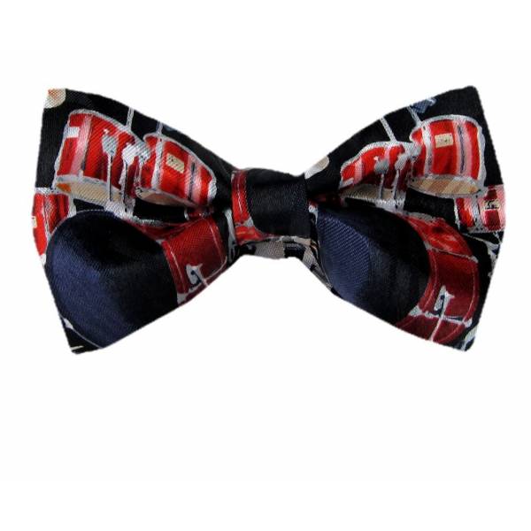 buy your ties Drums Pre Tied Bow Tie Style: PBTN-183