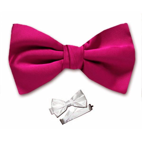 buy your ties Fuchsia Pre Tied Bow Tie Style: S-16-PBT