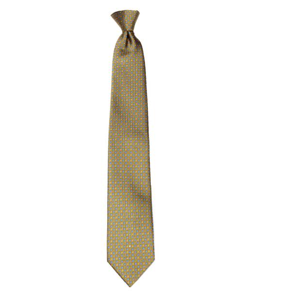 buy your ties Gold Pattern Clip On Tie Style: CLIPON-122