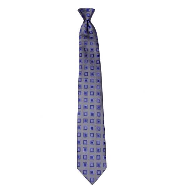 buy your ties Gray Pattern Clip On Tie Style: CLIPON-131