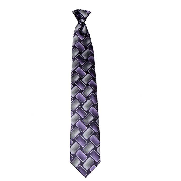 buy your ties Gray Pattern Clip On Tie Style: CLIPON-136