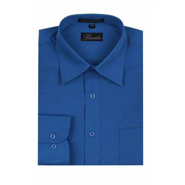 buy your ties Mens Shirt Royal Blue Style: BAS-ROYAL