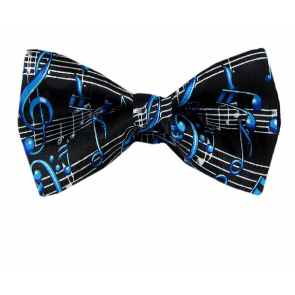 buy your ties Musical Notes Pre Tied Bow Tie Style: PBTN-186