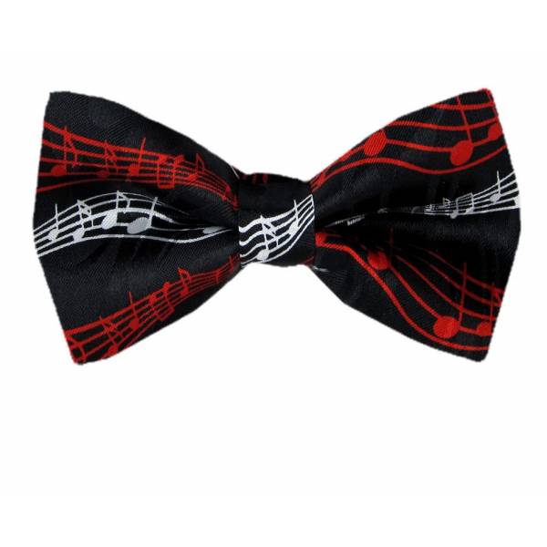 buy your ties Musical Notes Pre Tied Bow Tie Style: PBTN-192