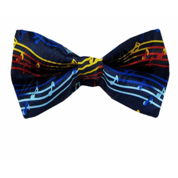 buy your ties Musical Notes Pre Tied Bow Tie Style: PBTN-194
