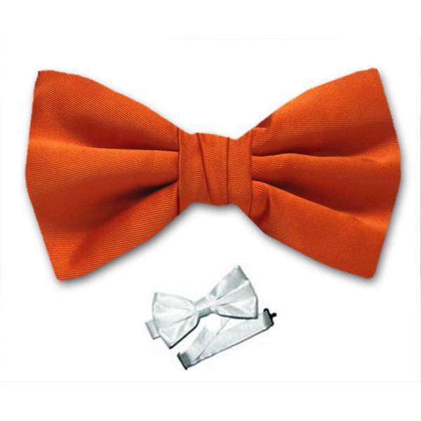 buy your ties Orange Pre Tied Bow Tie Style: S-17-PBT