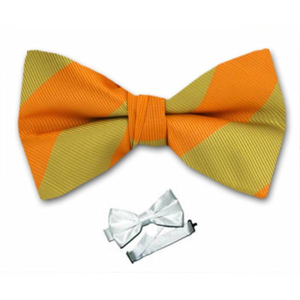 buy your ties Pre Tied Striped Bow Tie Style: PBTS-ADF-423