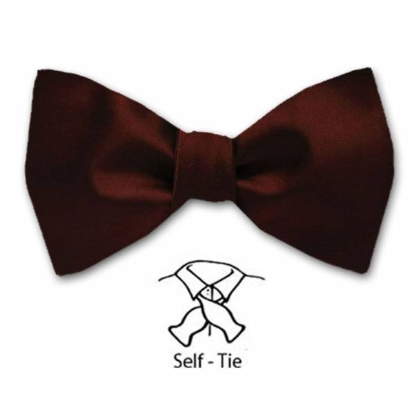 buy your ties Self Tie Bow Tie Burgundy Style: FBT-ADF-7