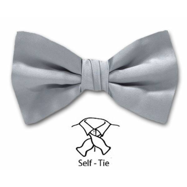 buy your ties Self Tie Bow Tie Gray Style: FBT-ADF-12