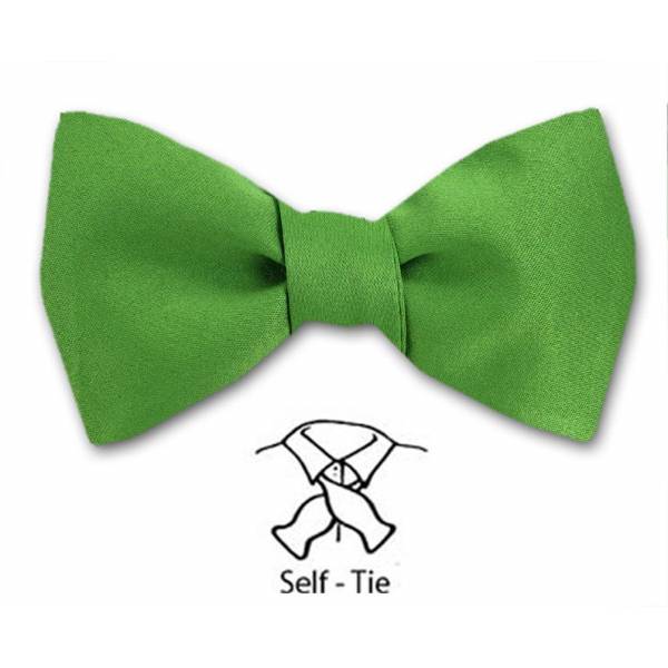 buy your ties Self Tie Bow Tie Green Style: FBT-ADF-38
