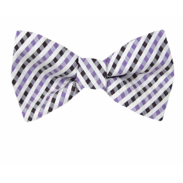 buy your ties Self Tie Bow Tie Purple Style: FBTZ-1159