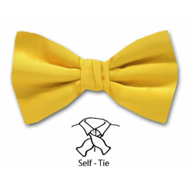 buy your ties Self Tie Bow Tie Yellow Style: FBT-ADF-33