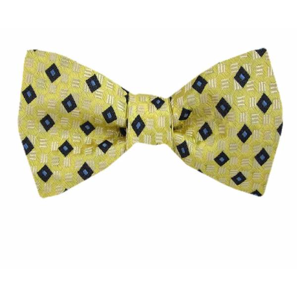 buy your ties Self Tie Bow Tie Yellow Style: FBTZ-1131
