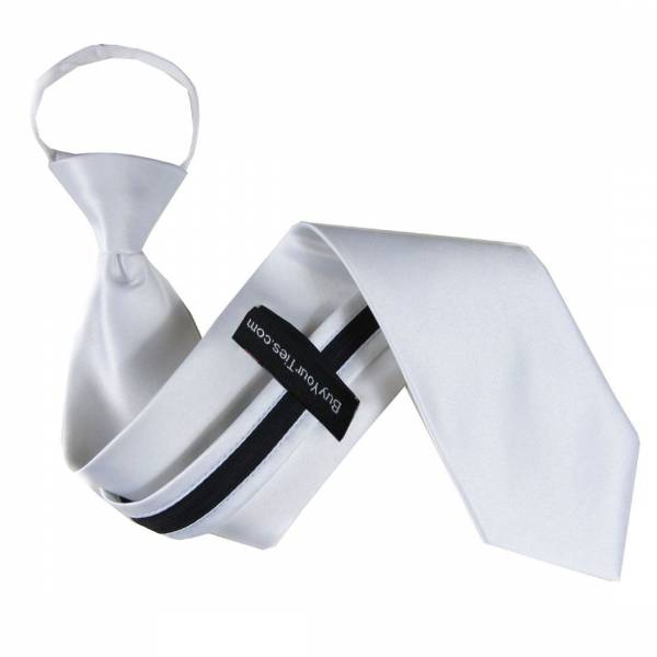 buy your ties Solid Extra Long Zipper Tie Style: XL-ZIP-ADF-12