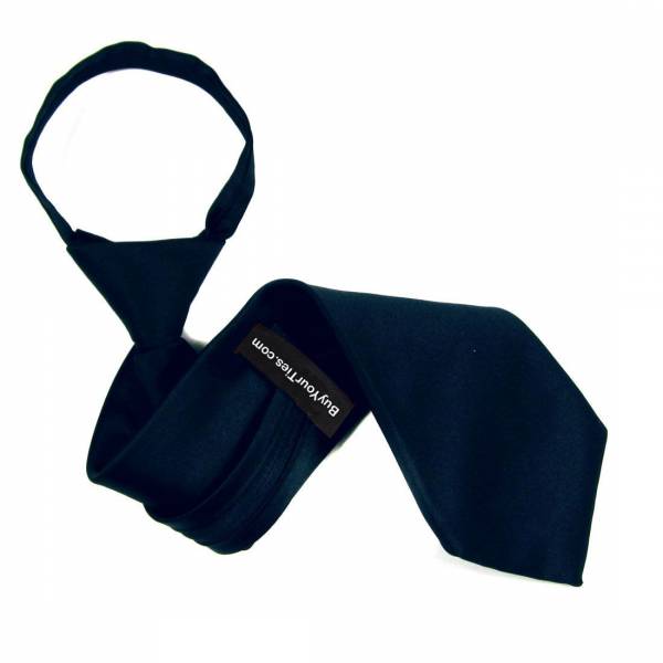 buy your ties Solid Extra Long Zipper Tie Style: XL-ZIP-ADF-23