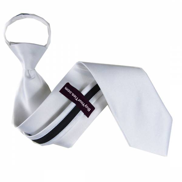 buy your ties Solid Extra Long Zipper Tie Style: XL-ZIP-ADF-4