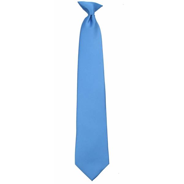 buy your ties Steel Blue Boys Clip on Tie Style: B-CLIPON-ADF-57