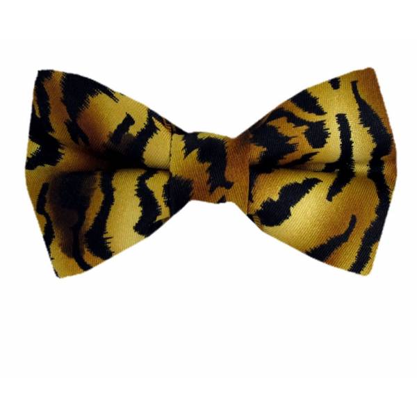 buy your ties Tiger Print Bow Tie Style: PBT-TIGER-2