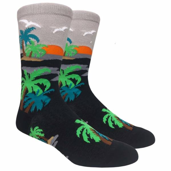 buy your ties Tropical Palm Tree Sock Style: SOCKZ-91