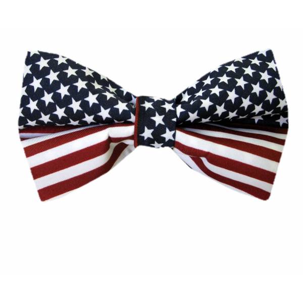 buy your ties XL Self Tie Bow Red Style: FBTT-ADF-FLAG