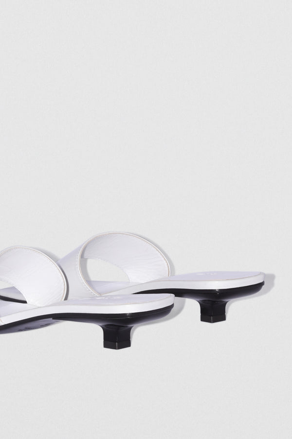 By Far Ceni Burrata Creased Calf Leather Slip-On