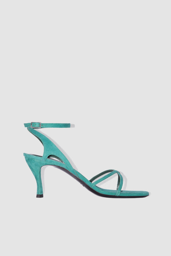 by far Rosko Alpine Kid Suede Leather Sandal