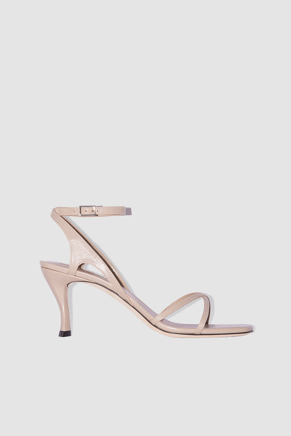 by far Rosko Dryland Creased Calf Leather Sandal