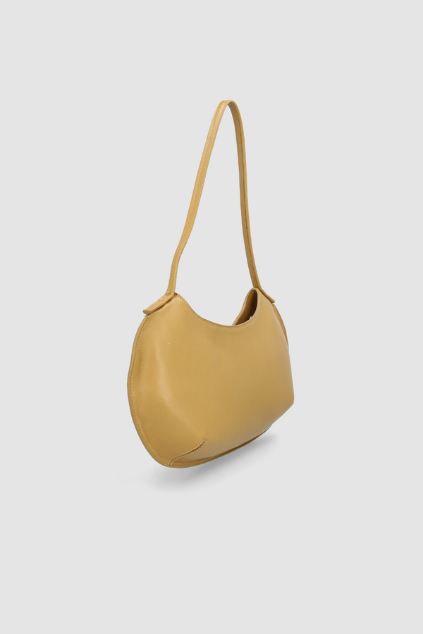 By Far Horner Cumin Lamb Nappa Leather Shoulder Bag