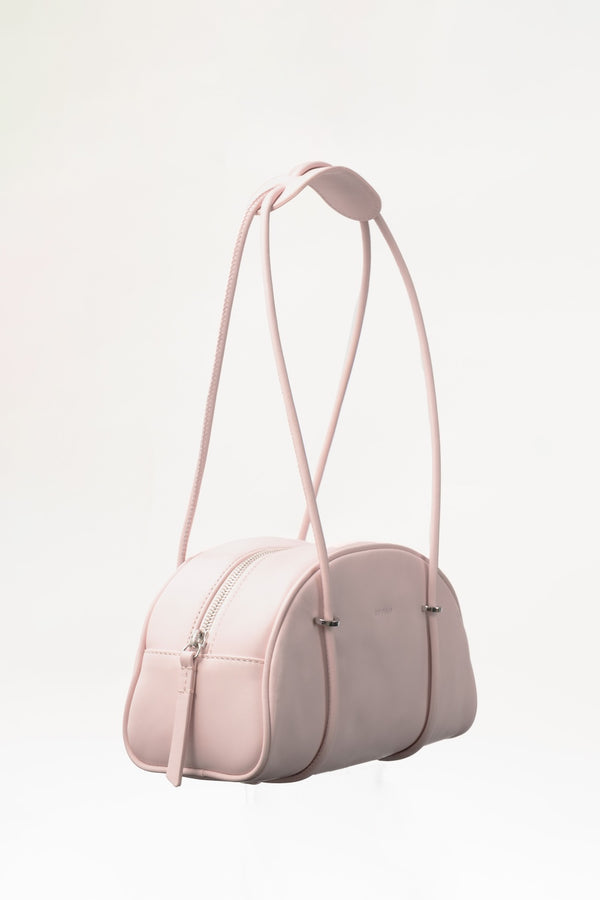 By Far Kimberly Bowler Baby Pink Nappa Leather Top-Handle Bag